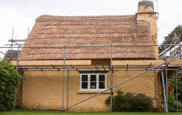 Handless thatch roofing costs